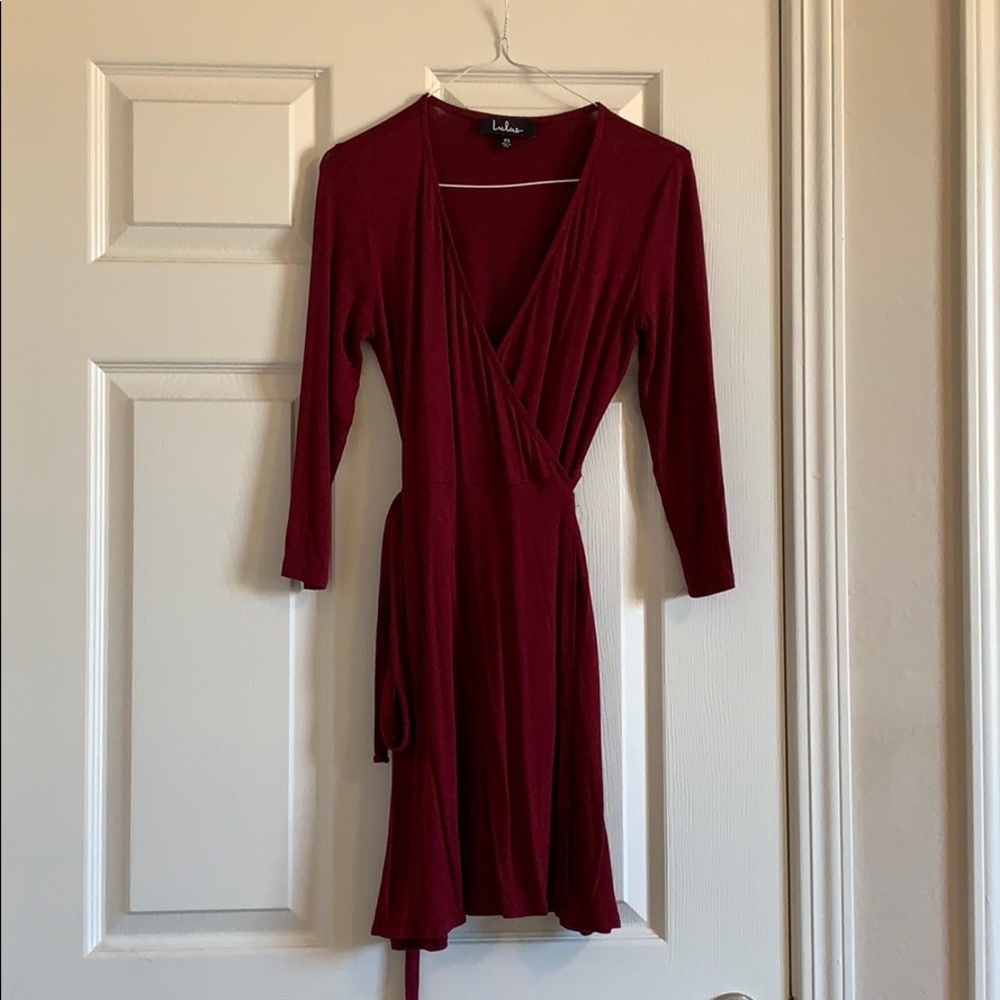 Wrap around dress